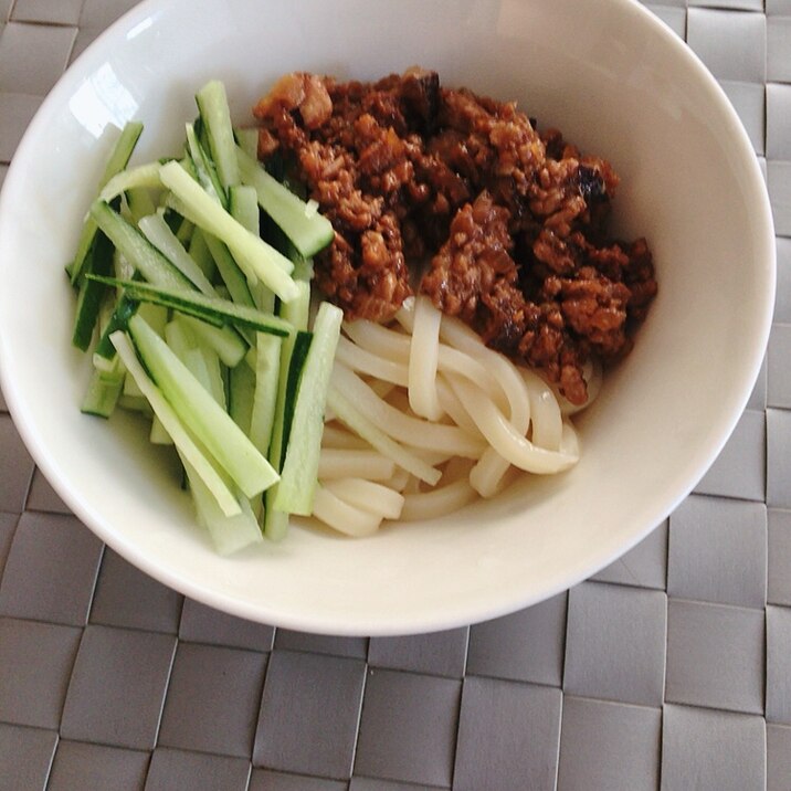 簡単!ジャージャーうどん^_^
